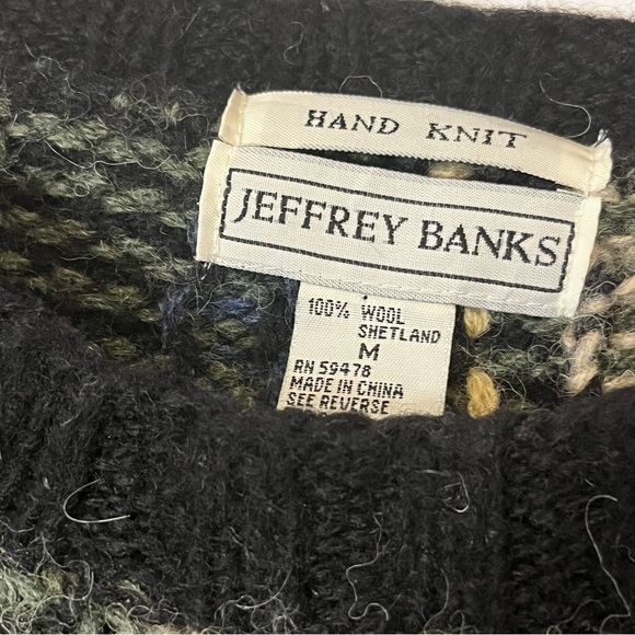 VINTAGE plaid wool sweater - Picture 6 of 6